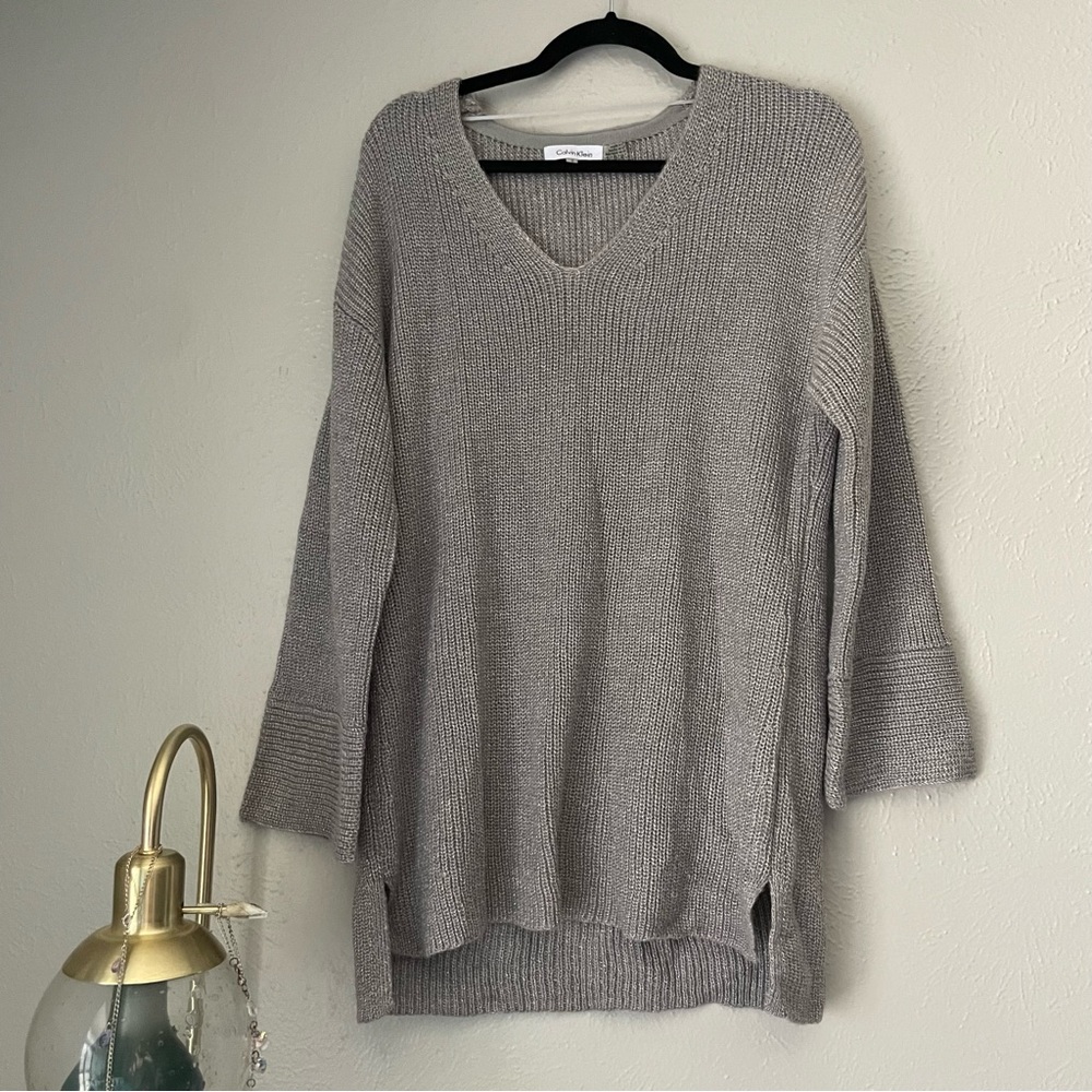 Calvin Klein Silver Sweater